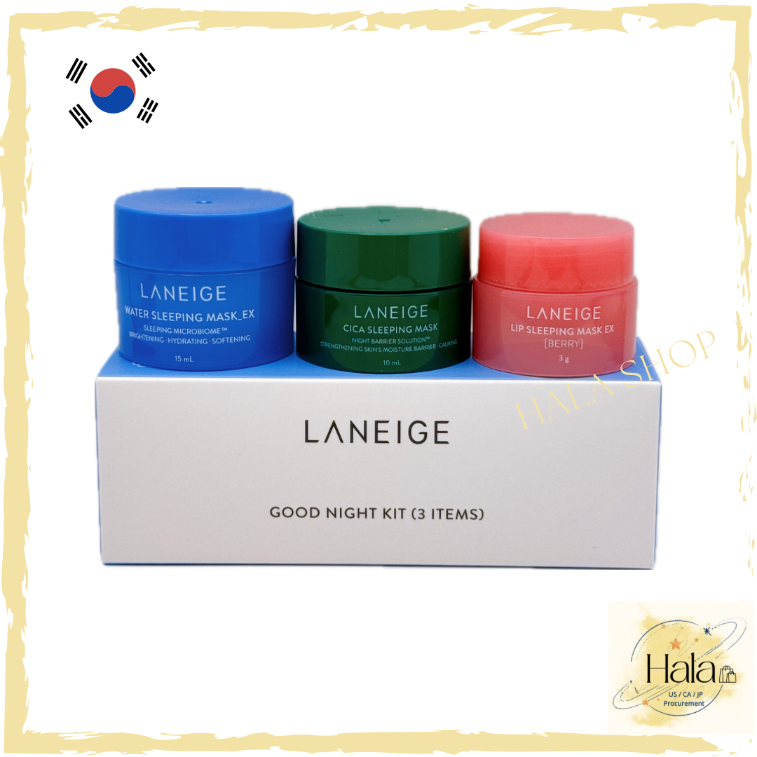清貨減價❗️現貨❤️Laneige 皇牌睡眠面膜三件套裝