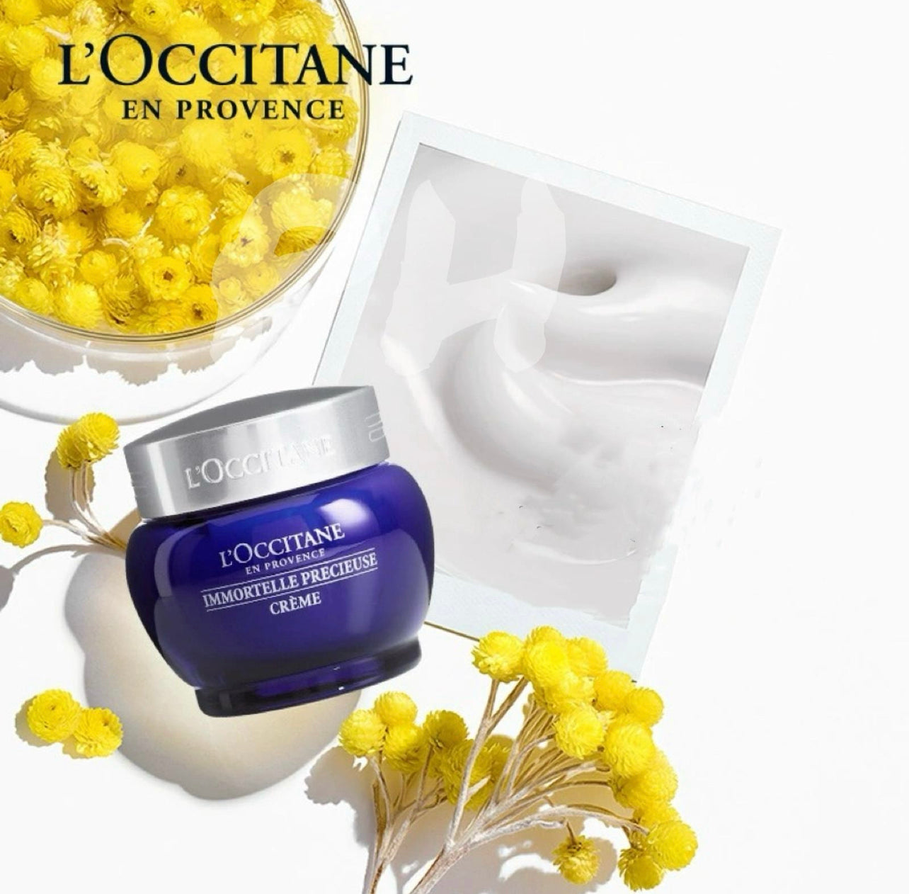 現貨❤️L’Occitane 蠟菊青春活肌面霜8ml(專櫃貨)