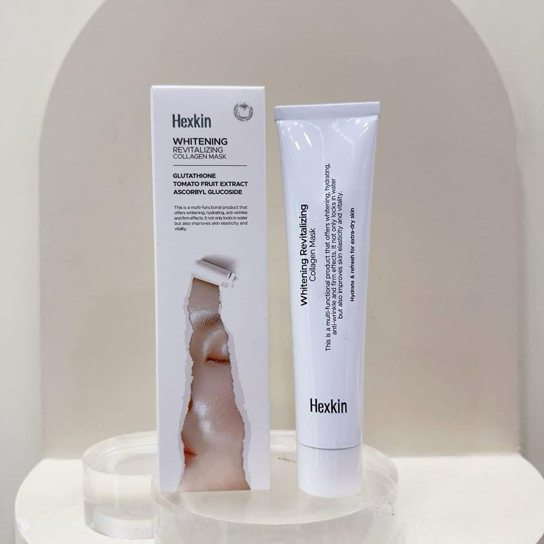 現貨❤️Hexkin美白人皮膠原蛋白面膜65g -Whitening Revitalizing Collagen Mask