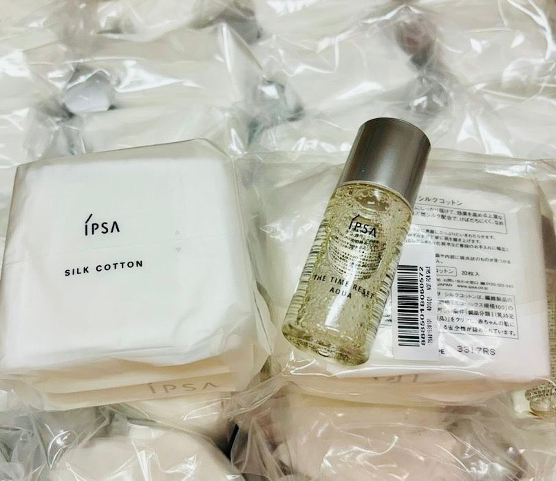 清貨減價❗️現貨❤️IPSA流金歲月凝潤爽膚水30ml💦+10片化裝棉(免稅貨)
