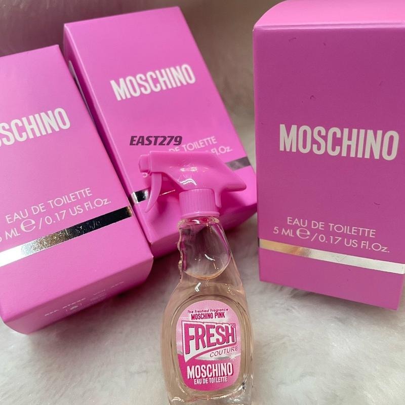 清貨減價❗️現貨❤️Moschino Fresh Pink Couture 小粉紅清新淡香水5ml(韓國免稅店)