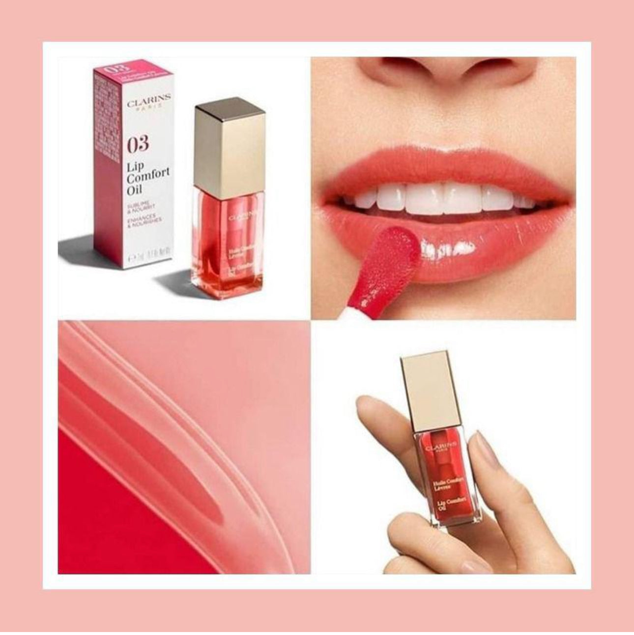 現貨❤️ Clarins 皇牌潤唇油- 03-cherry 1.4ml🍒