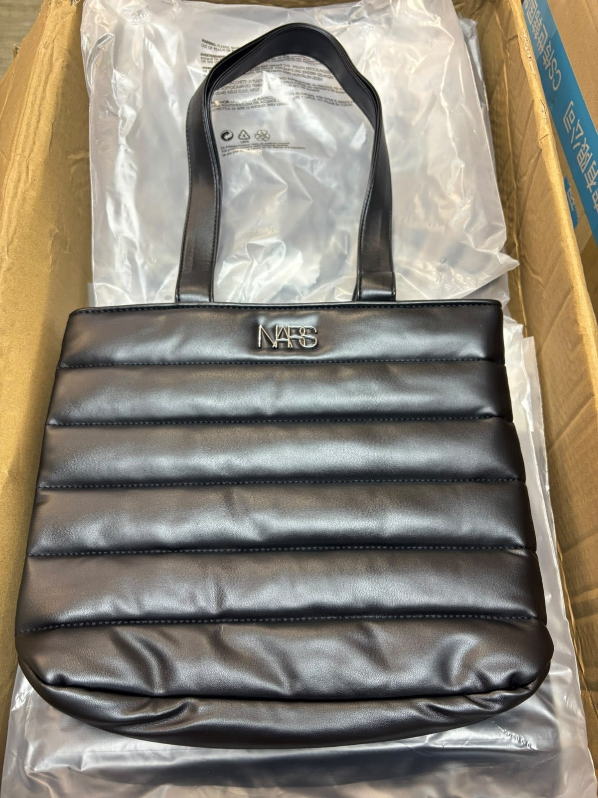 現貨❤️ NARS黑色雲朵包 Puffy Tote (專櫃)
