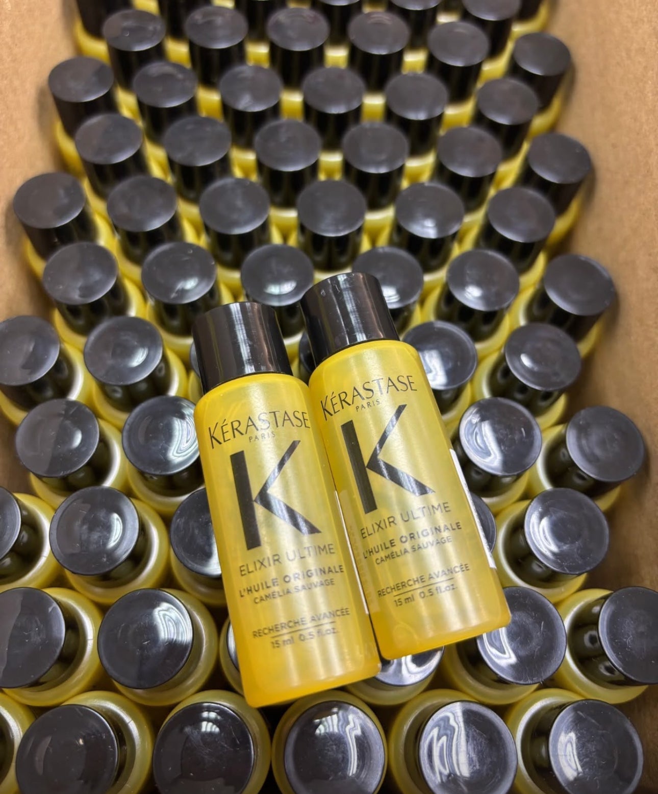 現貨❤️法國Kerastase卡詩 新款黑殼 金緻柔馭露15ml (2支/套)