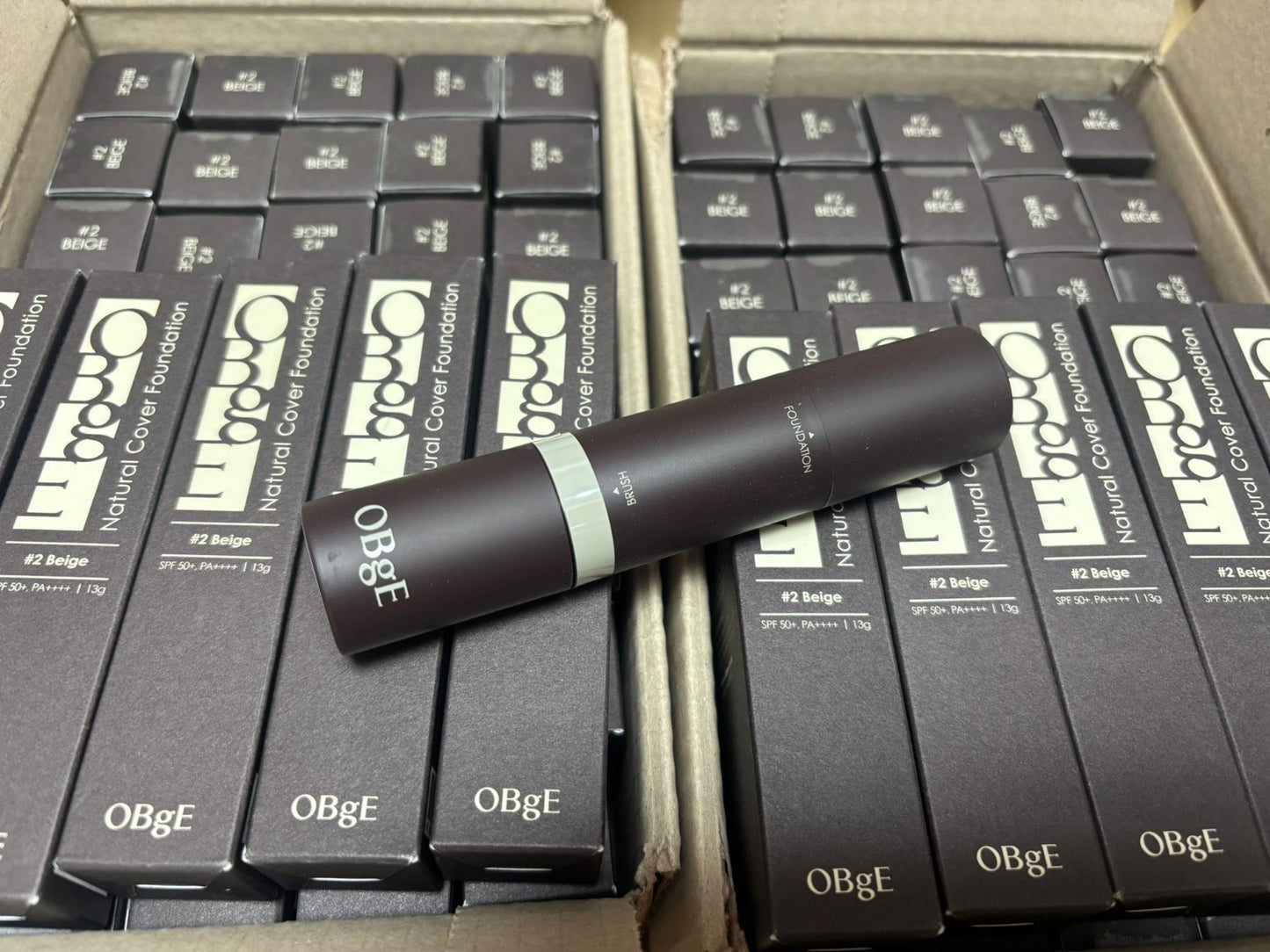 現貨❤️韓國 OBgE 自然遮瑕粉底棒13g(02自然米色)
