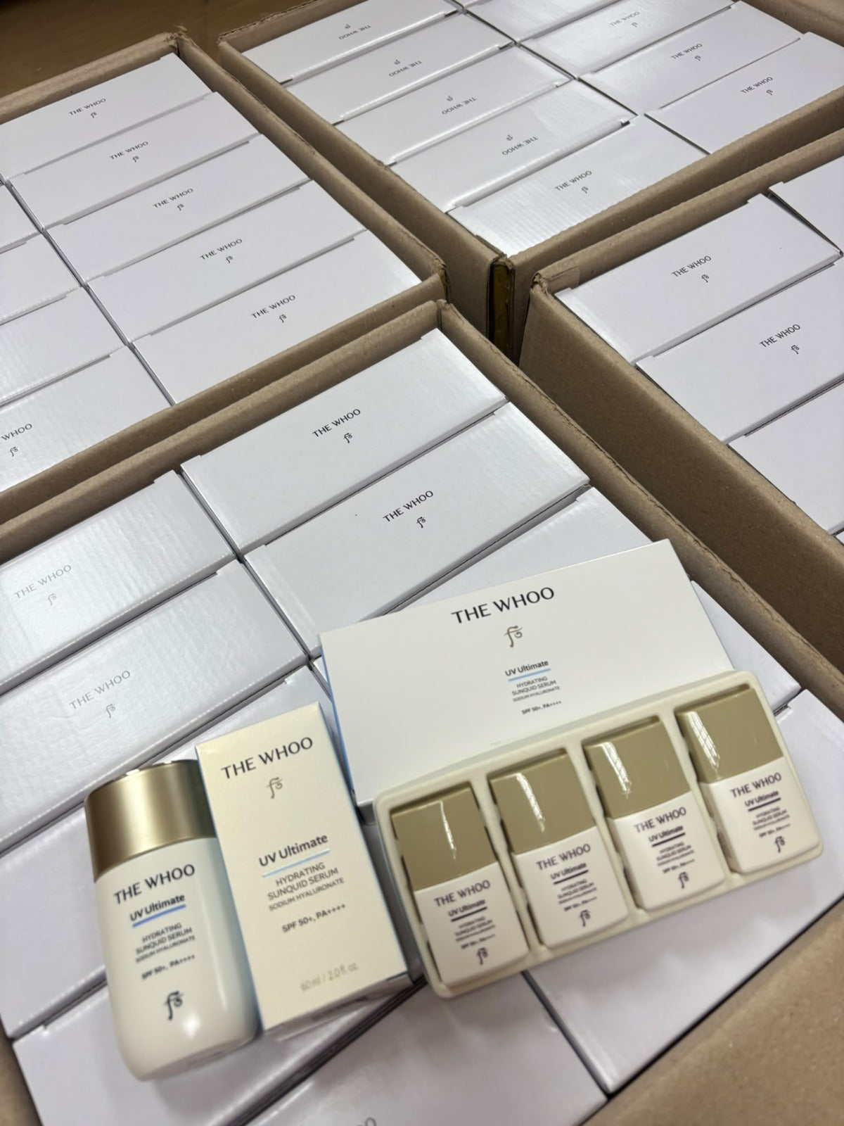 現貨❤️韓國 🇰🇷 Whoo超水感冰爽空氣防曬液 60ml(送13ml*4支)