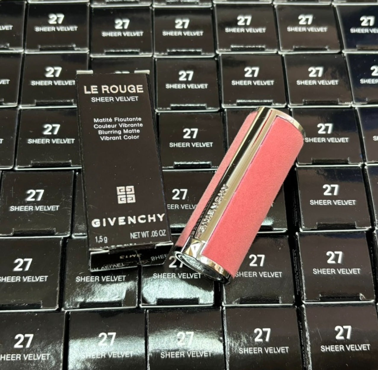 現貨❤️Givenchy紀梵希新品粉絲絨唇膏#27 1.5g(專櫃貨)