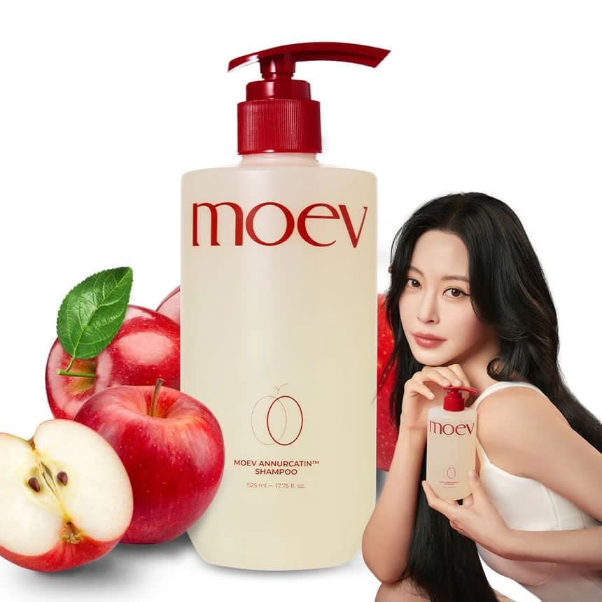 現貨❤️ Moev Anukatin天然專利蘋果多酚無矽防脫洗髮露 300ml