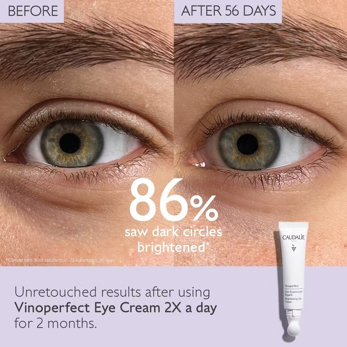 現貨❤️法國CAUDALIE Vinoperfect 葡萄蔓極緻完美系列抗黑眼圈眼霜5ml