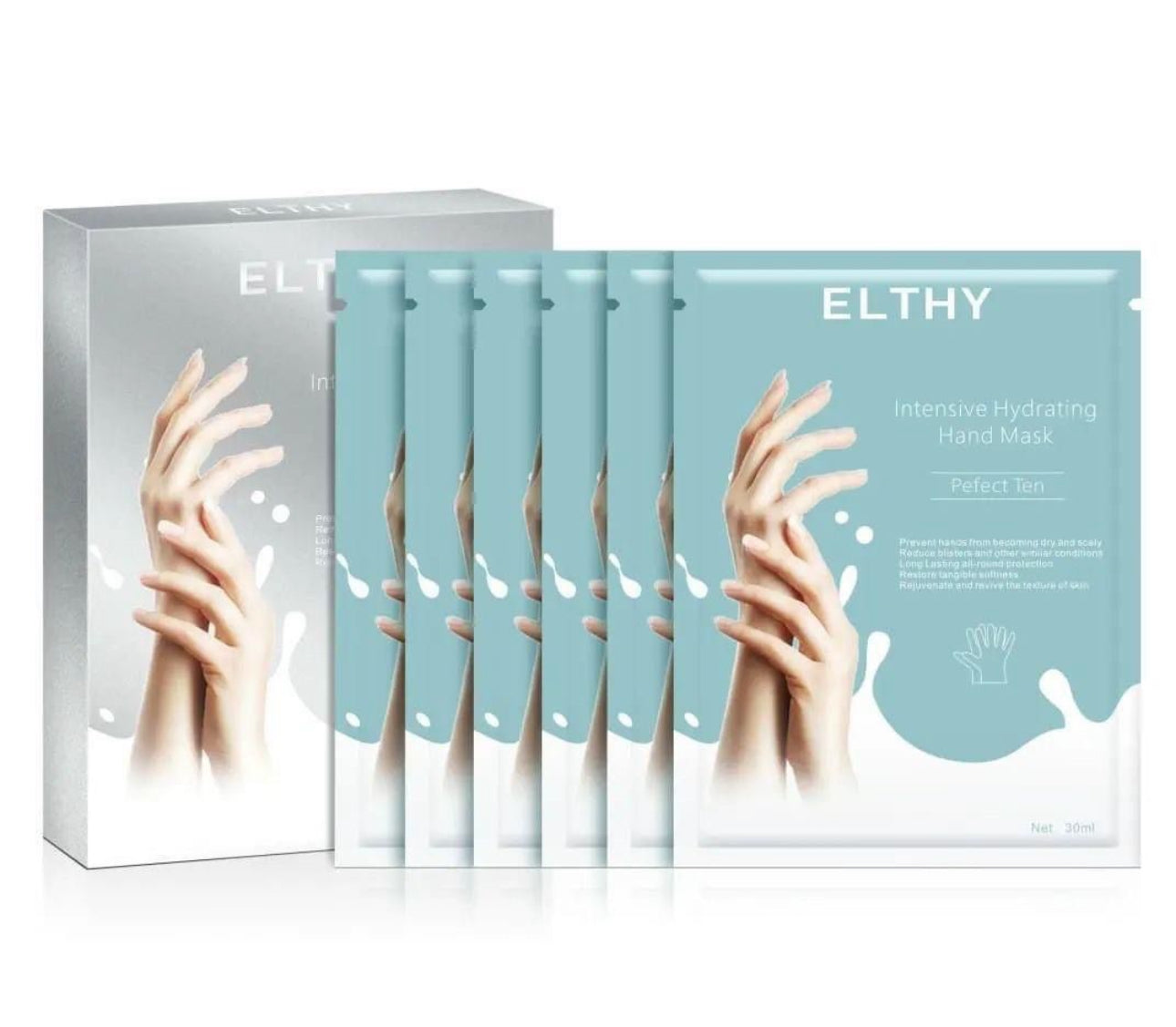 現貨❤️Elthy還原靚靚貴婦手膜(1盒6對)