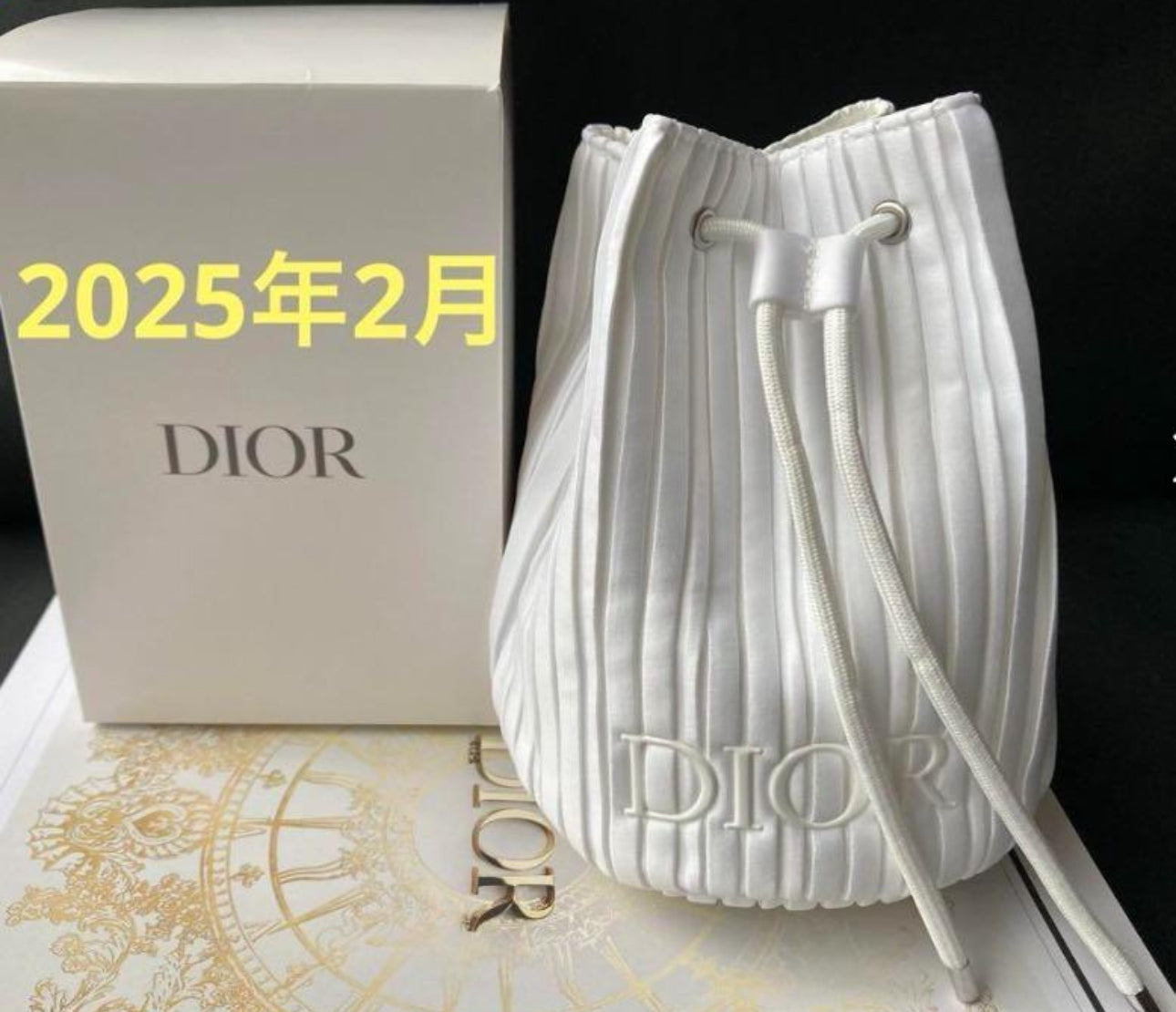 現貨❤️2025年最新款Dior 水桶索繩袋(有盒)