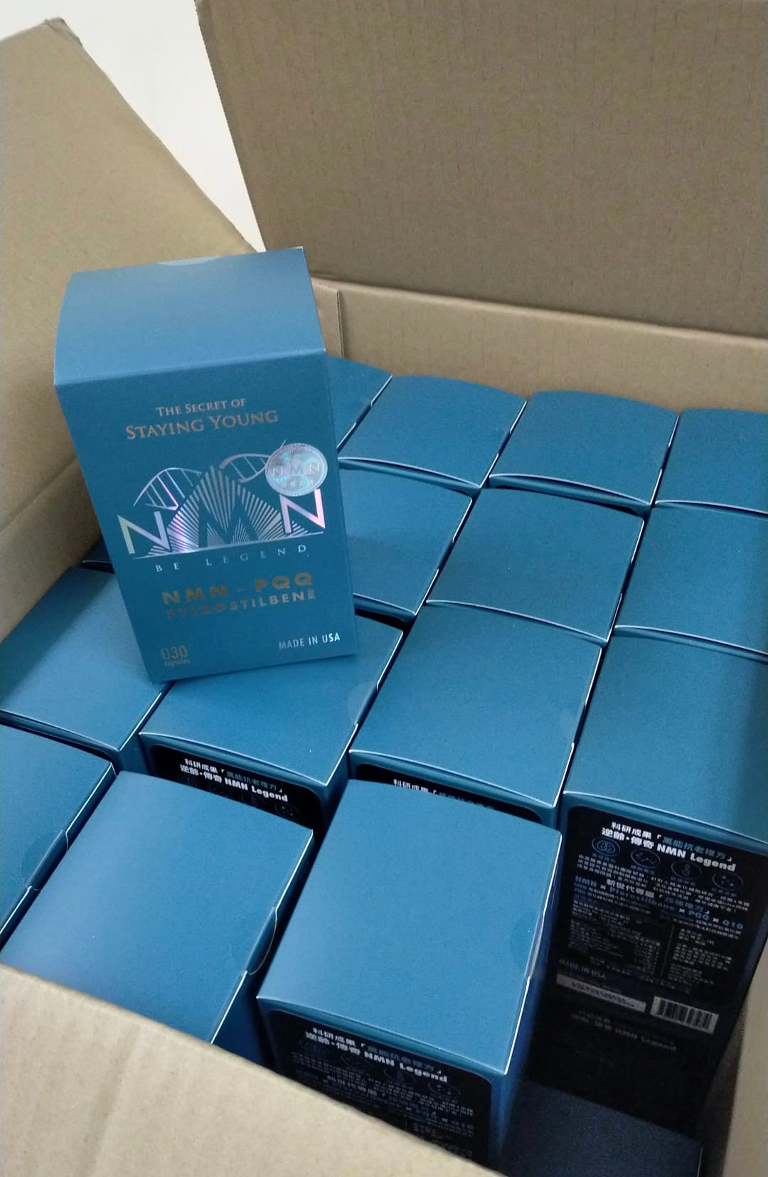 現貨❤️Bob代言 Be Legend NMN 一盒30粒(香港總代理公司出貨)