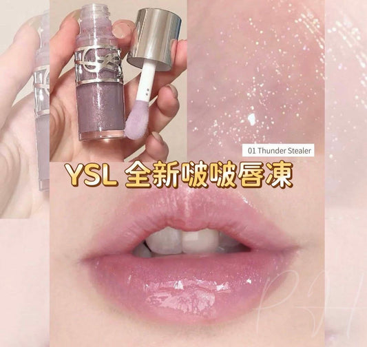 現貨❤️YSL 啵啵唇凍 #01 Thunder Stealer 1.4ml (有盒)星空果凍色