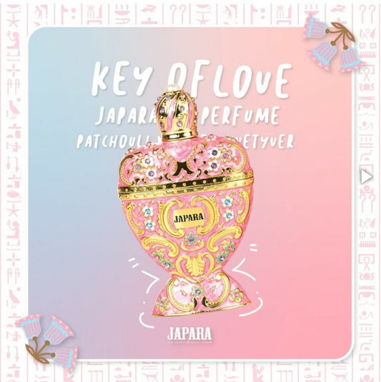JAPARA 埃及費洛蒙精油香水 (KEY OF LOVE 愛情之鑰)🗝