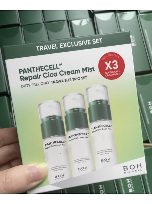 現貨❤️韓國 OLIVE YOUNG熱賣款- BOH Repair Cica Cream Mist 積雪草修復保濕舒敏噴霧限定套裝(30mlx3)