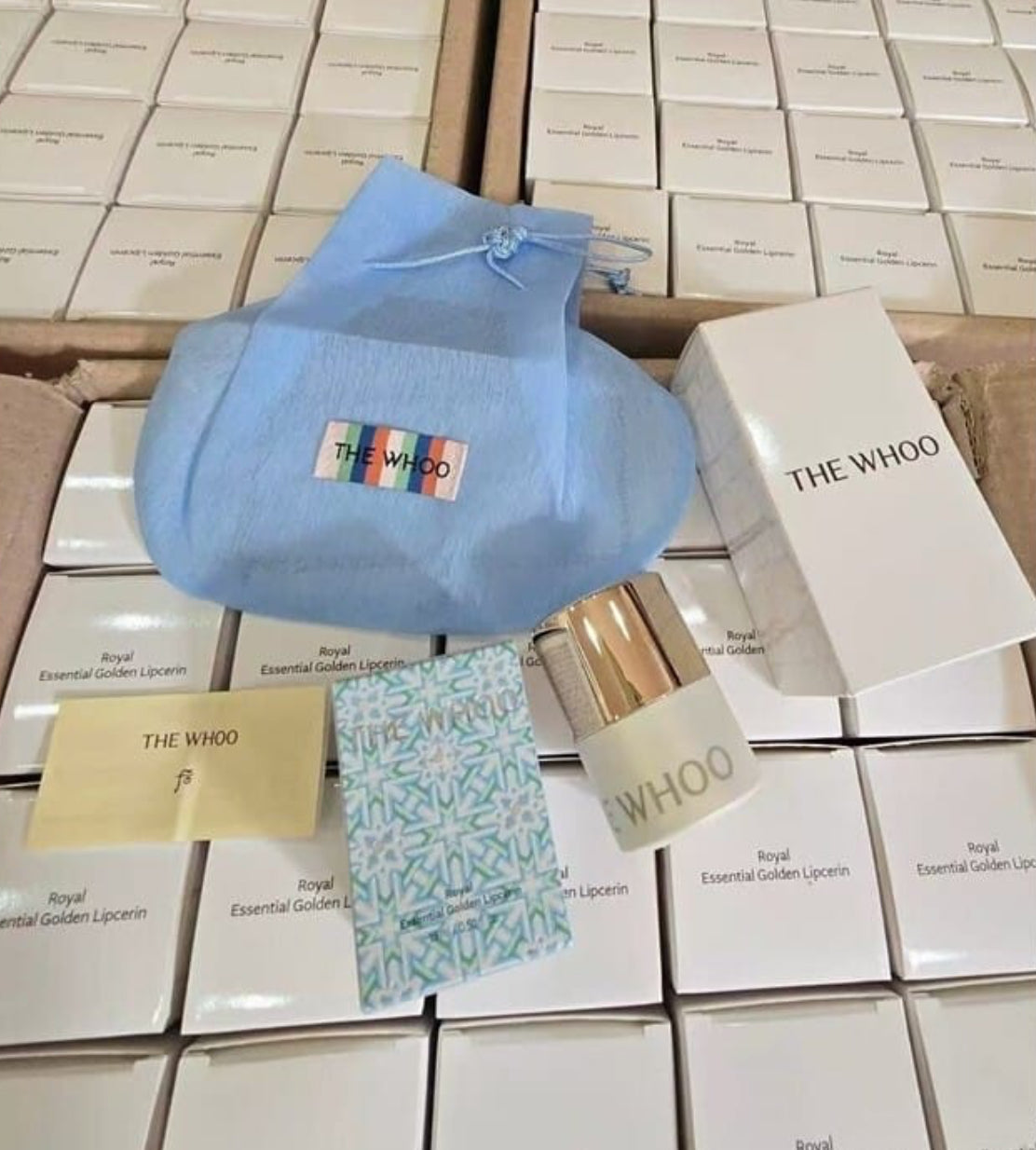 現貨❤️2025 WHOO聖誕限定黃金護唇霜套裝禮盒🎅🏽🌲