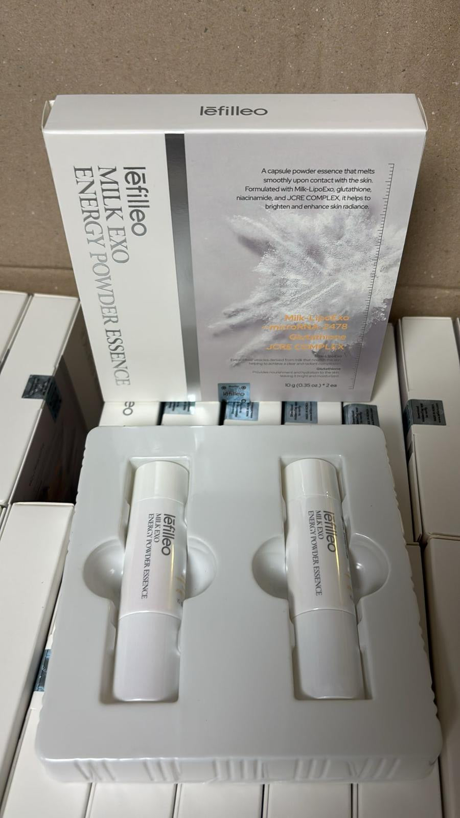 現貨❤️Lefilleo 麗菲歐童顏外泌體美白粉套盒 10ml x2支