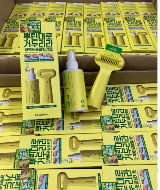 現貨❤️韓國 F3 完美去角質套裝 (噴霧100ml+去角質棒1ea)