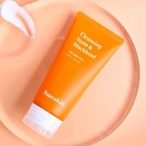 現貨❤️韓國Hanskin 黑頭清泡沬洗面乳 120ml