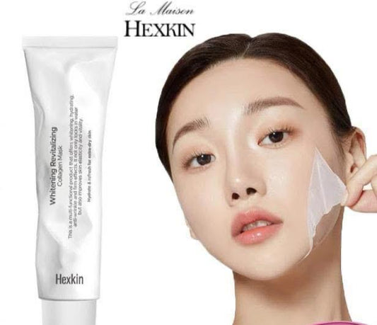 現貨❤️Hexkin美白人皮膠原蛋白面膜65g -Whitening Revitalizing Collagen Mask