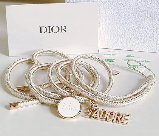 現貨❤️🌟 DiorJ'Adore Phone Strap 金色手機斜孭繩🌟(有盒）（免稅店貨）