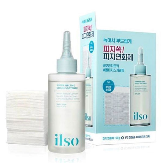 現貨❤️韓國Ilso黑頭粉刺導出液 150ml + 棉片 40片
