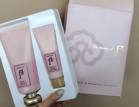 現貨❤️Whoo后 水妍洗面奶套盒 180ml + 40ml