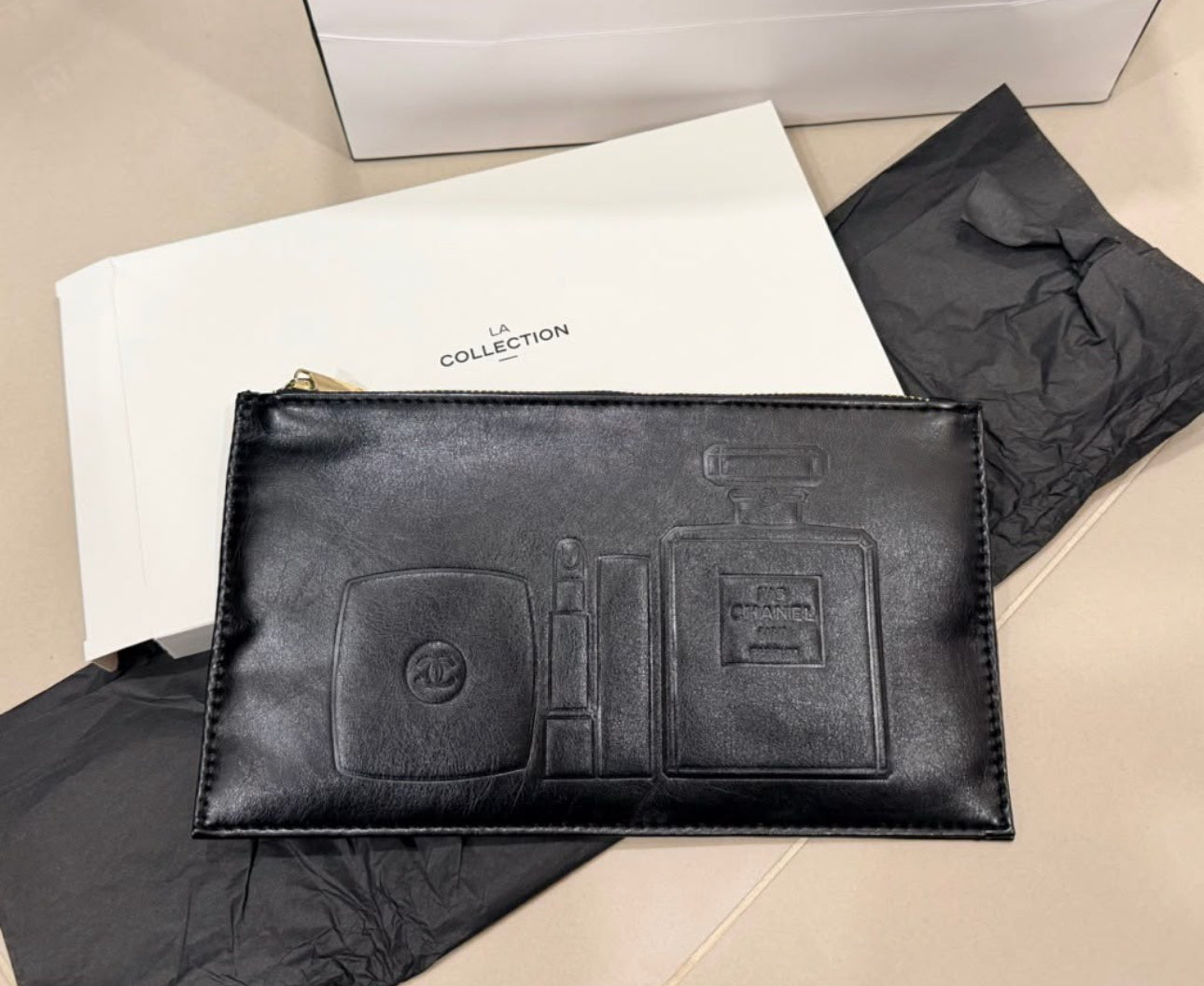 現貨❤️Chanel信封手拿包/化妝袋(專櫃)