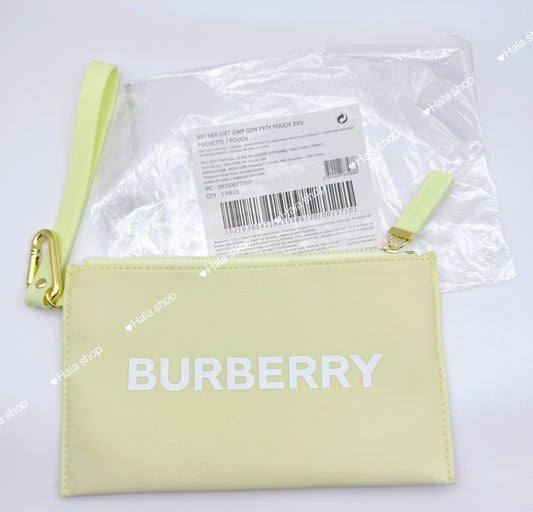 限量現貨🔥Burberry Beauty VIP Mint Green Cosmetic Pouch（免稅店貨）