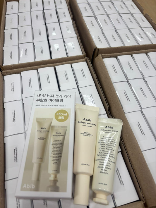 現貨❤️Abib 復活草膠原蛋白眼霜30ml + 乳霜20ml套裝