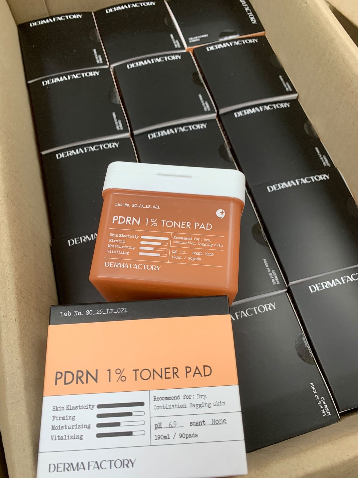 現貨❤️韓國 Derma Factory 彈嫩肌膚 PDRN 1% 精華爽膚棉片 (1罐90片)