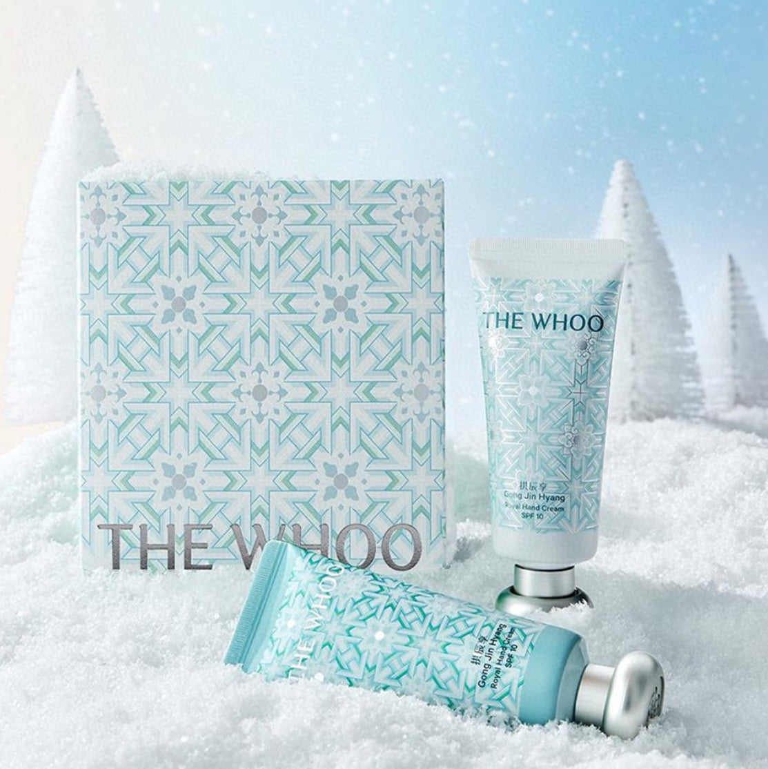 現貨❤️Whoo 后拱辰享皇后護手霜套裝 60mlX2支