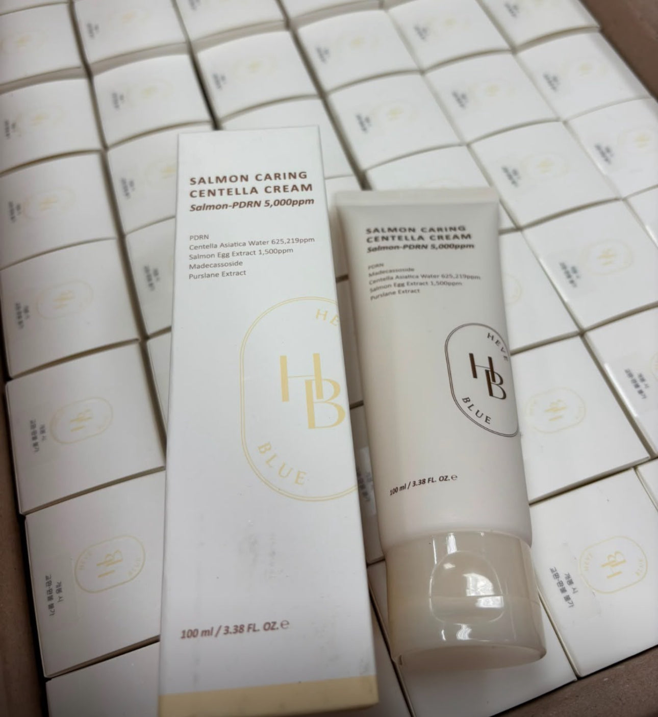 現貨❤️HeveBlue 三文魚子PDRN積雪草舒緩保濕面霜100ml