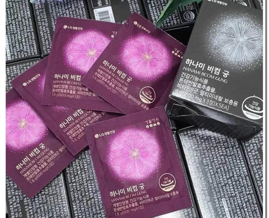 現貨❤️韓國 LG 清潤真 宮 小樣 一套6盒(一盒5包/每包3粒 ) 一個月份量