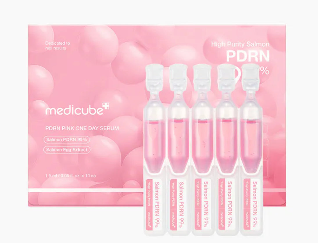 現貨❤️韓國最新推出medicube PDRN粉紅膠原濃縮精華 一盒（1.5ml x10支）