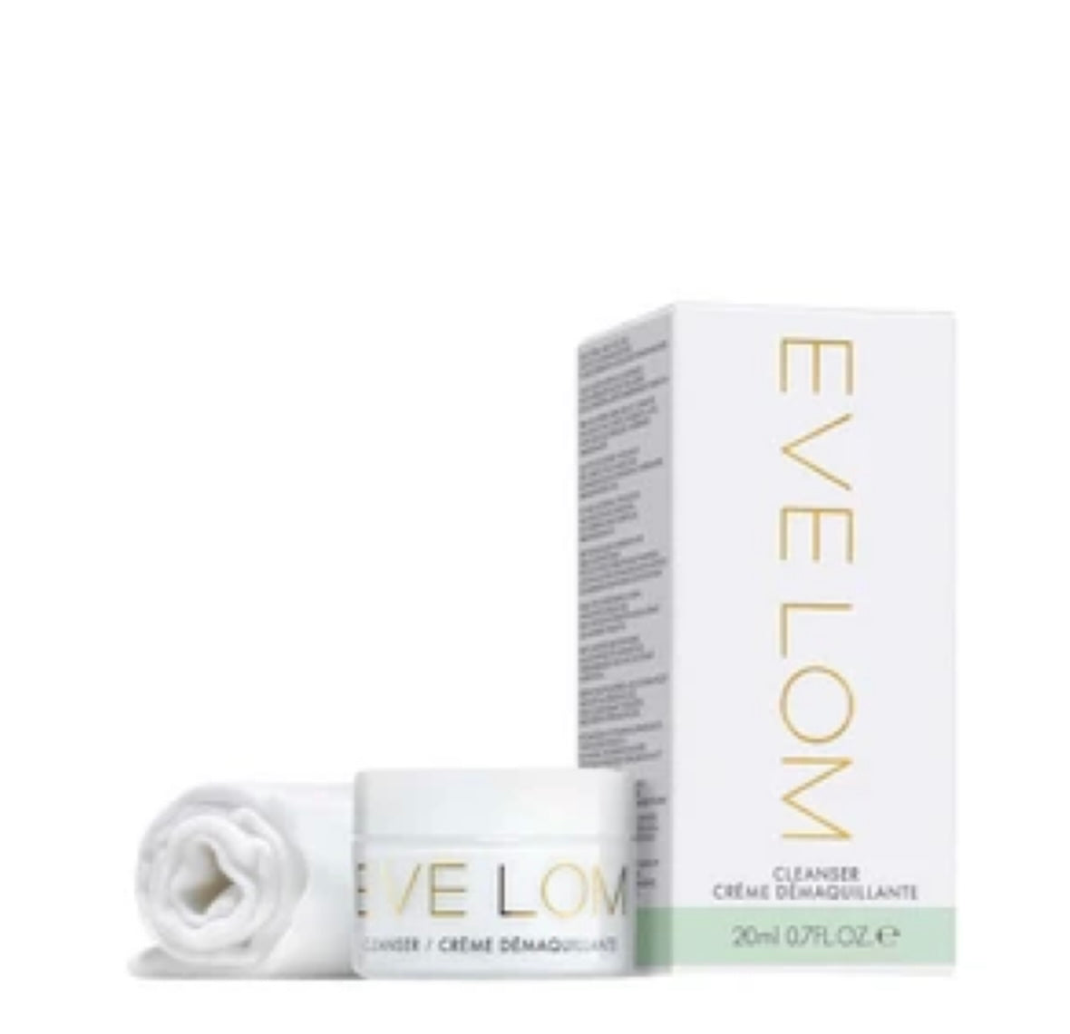 現貨❤️EVE LOM cleanser 20ml卸妝膏+送EVE LOM潔面小毛巾一條 (免稅貨)