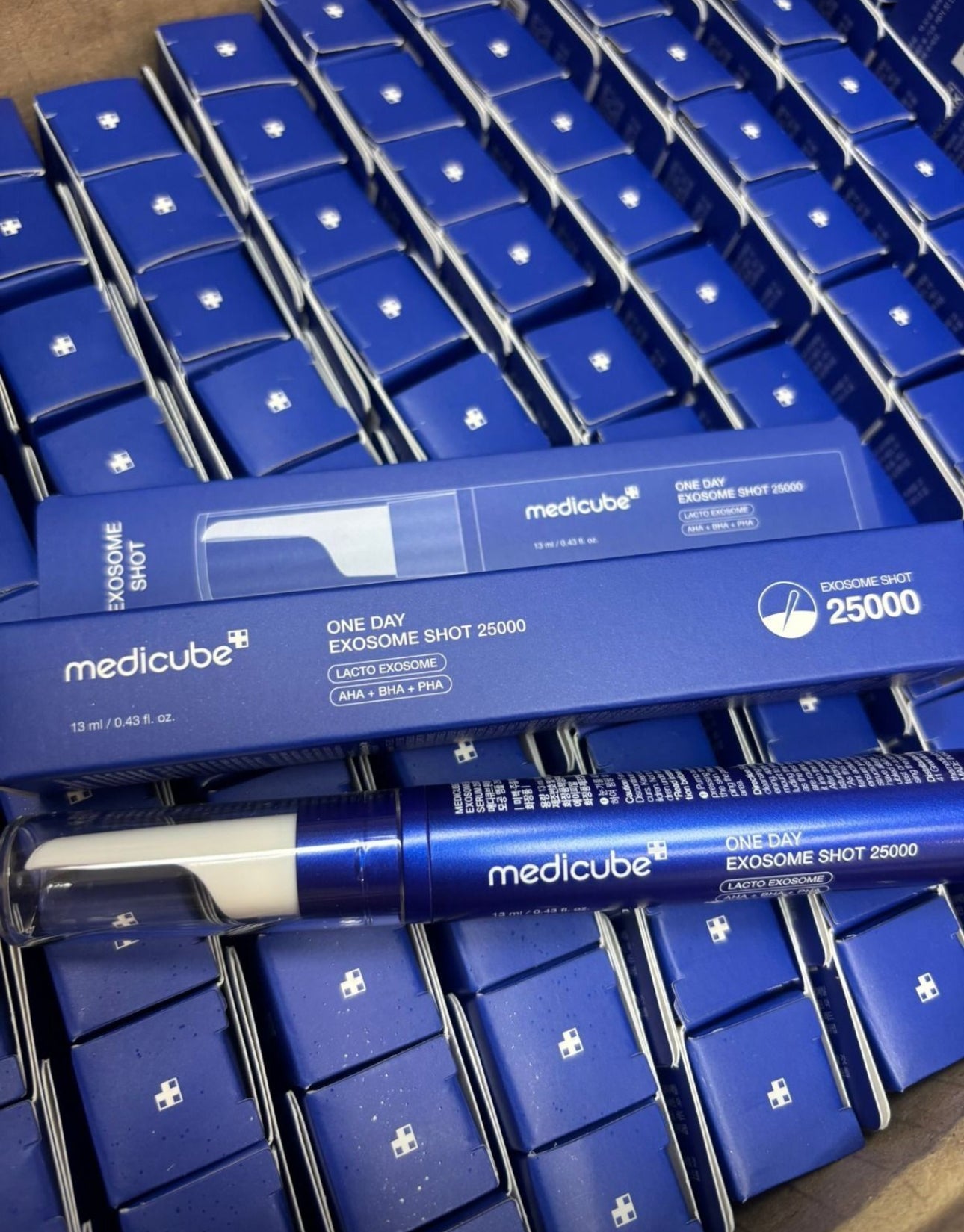 現貨❤️新品Medicube ONE DAY EXOSOME SHOT 25000 藍色毛孔安瓶13ml