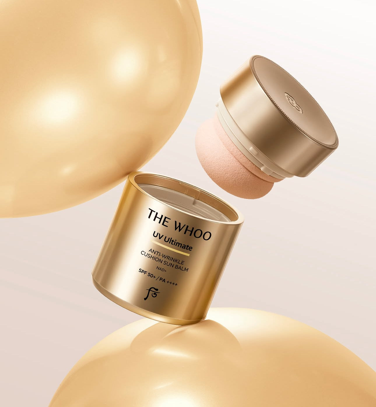韓國🇰🇷Whoo后 新款 拱辰享抗皺氣墊防曬蜜粉套 （限量套） 
13g 新款+1支卸妝油50ml
