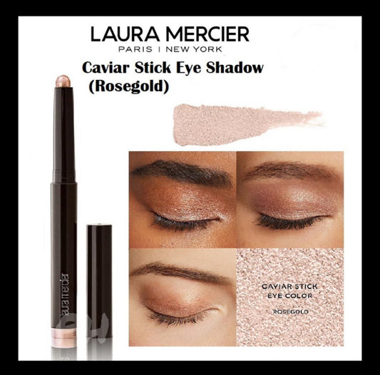 現貨❤️Laura Mercier caviar stick eye colour 鑽光幻魅眼影筆-Rose Gold 0.5g(有盒)