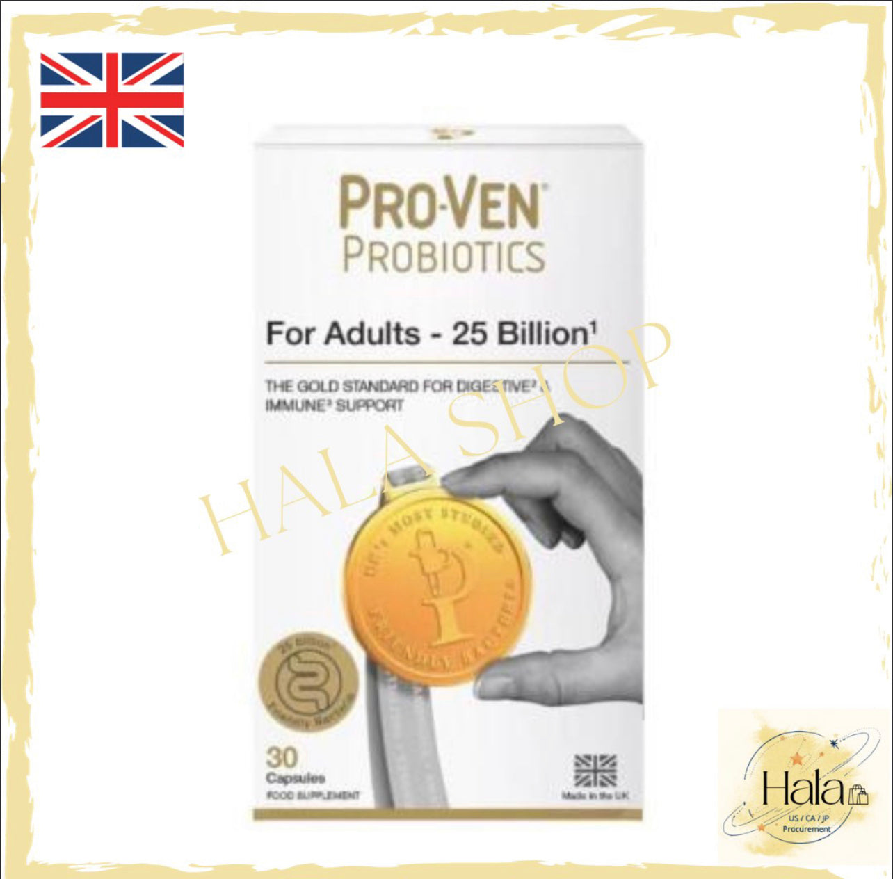 現貨❤️英國🇬🇧ProVen Probiotics｜成人250億益生菌 30粒