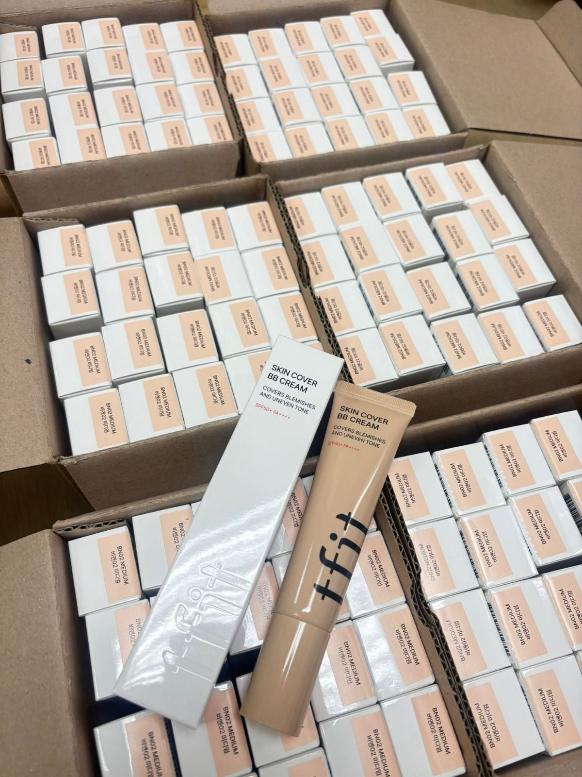 現貨❤️韓國 TFIT 素肌 BB COVER 面霜 30ml-BN02 MEDIUM